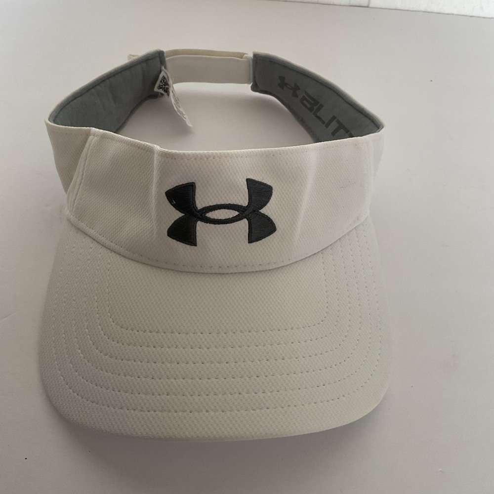 Under Armour Blitzing White Visor OSFM